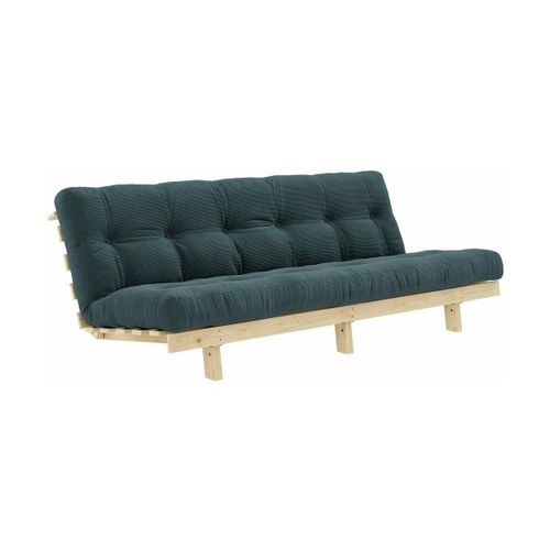Canapé Convertible En Bois De Pin Et Matelas Bleu Pâle 100x190cm Lean - Karup Design