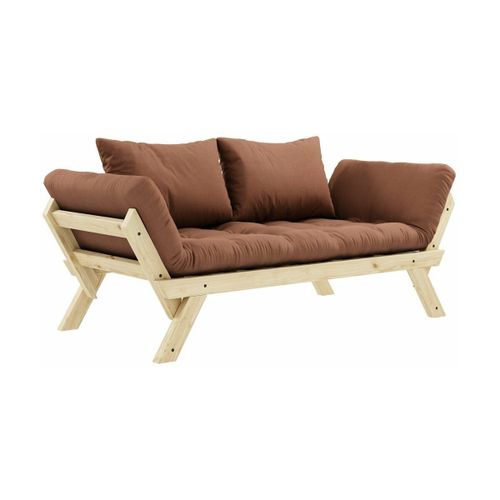 Canapé 2 Places Marron Argile Bepop - Karup Design