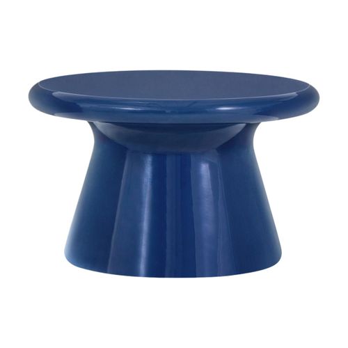 Table Basse En Béton Midnight Gloss 65x40cm Yahiko - Jesper Home