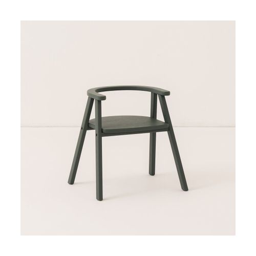 Chaise Pour Enfant En Bois De Hêtre Massif Coloré Vert Profond Growing Green - Nobodi