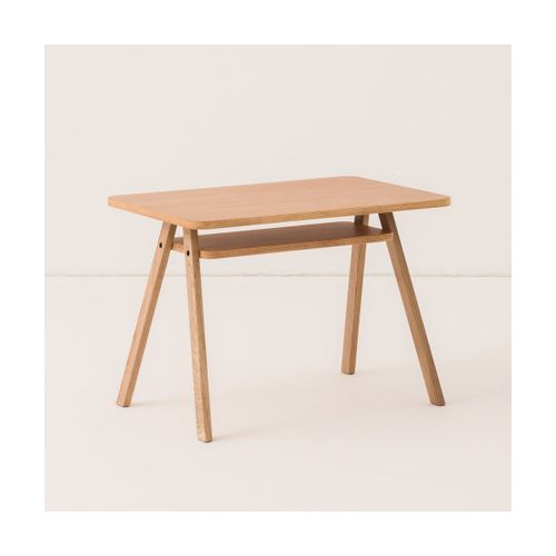 Bureau Pour Enfant En Chêne Massif Naturel 40x70x50cm Growing Green - Nobodinoz
