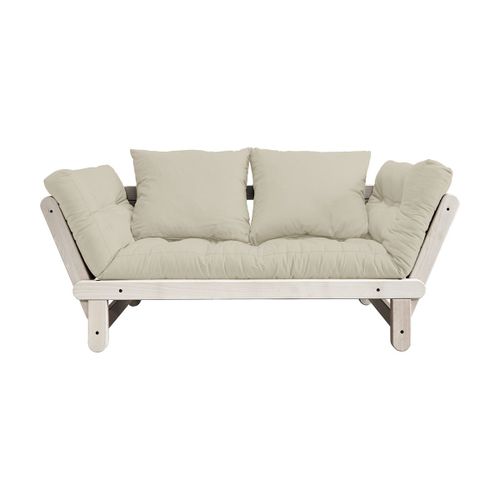 Canapé Convertible 2 Places Beige Beat - Karup Design