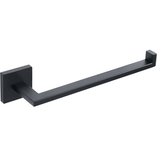 ERYI-Porte-Serviettes Branche Carrée Longeur Longeur 25 Cm, Barres Porte-Serviettes Support Mural, En Acier Inoxydable, Porte Serviette De Bain Antirouille Et Durable, Nior