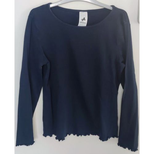 T-Shirt Manches Longues Bleu Palomino - T9 Ans