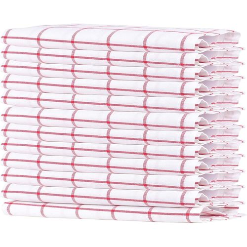 Eryi-Ensemble De Serviettes De Table Sweetneedle Rouge - 50x50 Cm - 100% Coton Teint, Surdimensionné, De Haute Qualité, Non Pelucheux, De Qualité Hôtelière, Ourlé Avec Des Coins Biseautés