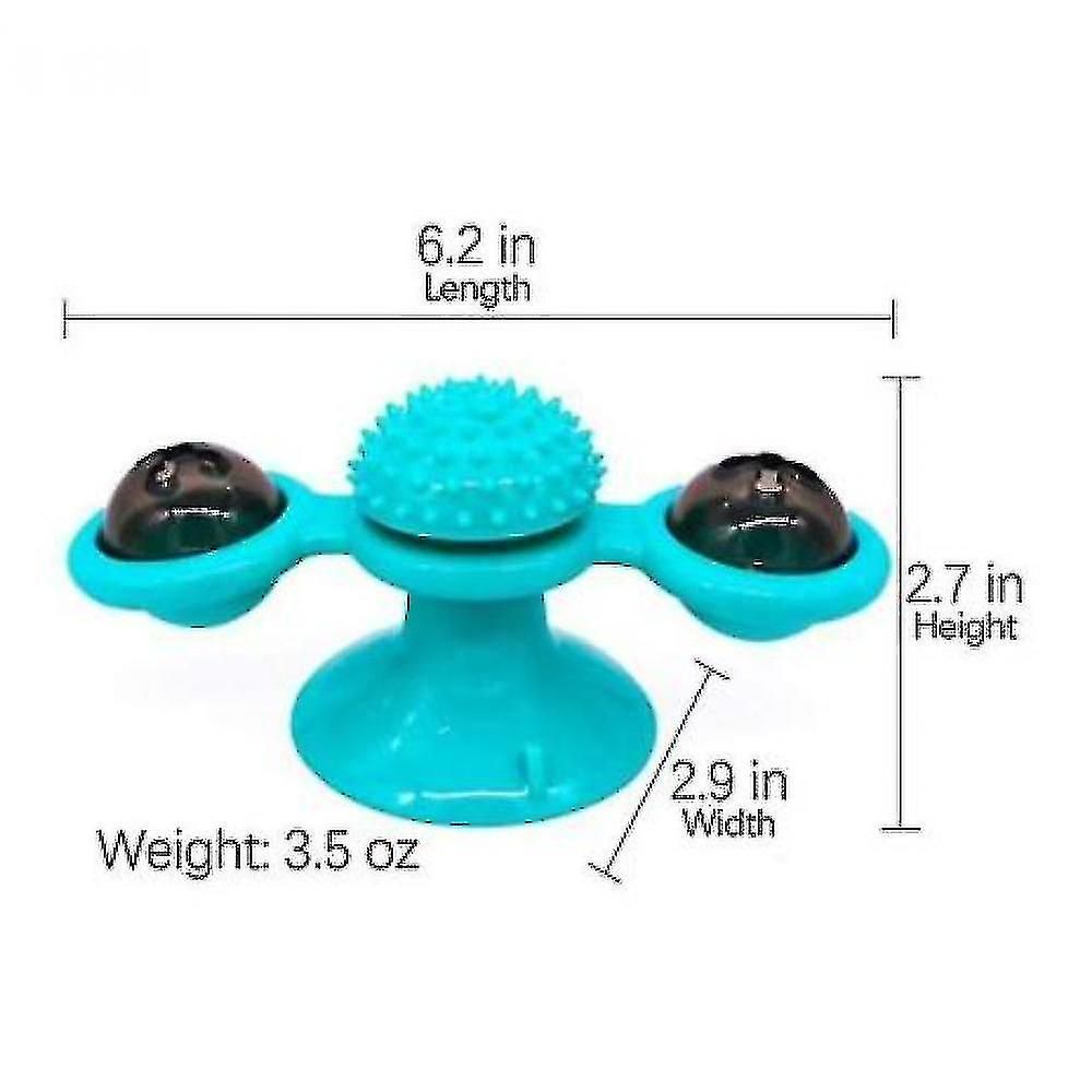 Jouet pour chat moulin  vent avec cloches, jouet interactif... - 3