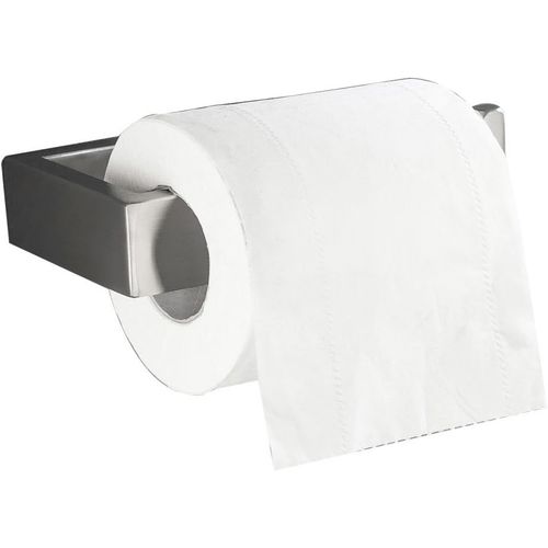 ERYI-Porte-Papier Toilette Ouverte Sans Couvercel Support-Papier Cuisine En Sus 304 Acier Inoxydable Argent Brossé Salle De Bain Cuisine Porte-Rouleau Mural