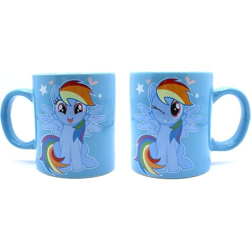 Eryi-My Little Pony 95771 Rainbow Dash Tasse En Céramique Dans Une Boîte, Bleu, 1 Pièce (Lot De 1)