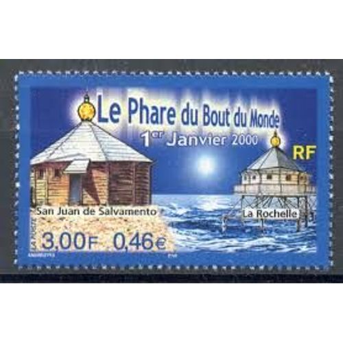 Le Phare Du Bout Du Monde Année 2000 N° 3294 Yvert Et Tellier Luxe