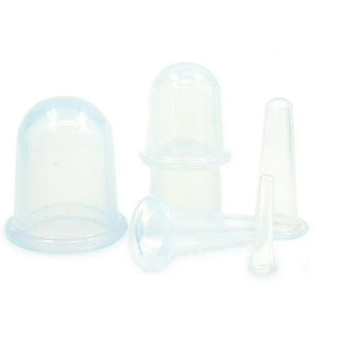 Ensemble De Thérapie Par Ventouses Pour Le Visage, Massage Des Yeux Et Du Visage, Anti-Rides, Soins De La Peau, Ventouses Sous Vide En Silicone, 6 Pièces