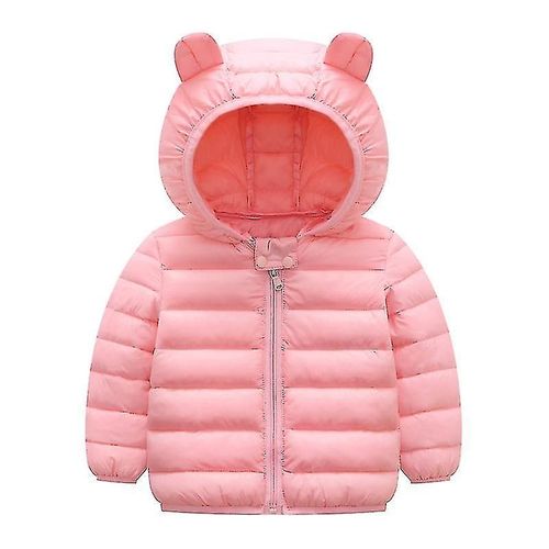 Manteau D'hiver Chaud Rembourré Pour Bébé Garçon Et Fille, Veste Bouffante, Vêtements D'extérieur, Rose, 2-3 Ans