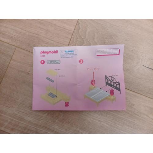Playmobil - 5309 - Chambre d'adulte avec Coiffeuse pour Maison Dollhouse -  NEUF