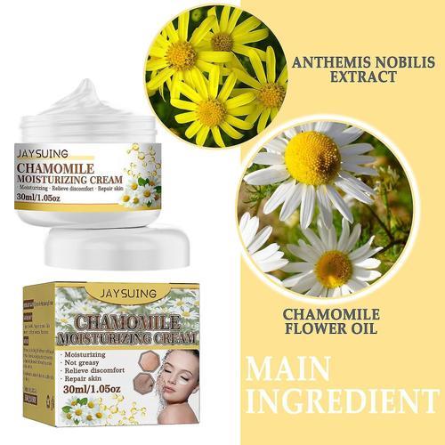 Crème Hydratante À La Camomille, Essence Végétale Naturelle Crème Hydratante Pour Le Visage Essence Crème Pour Le Visage Cosmétiques Soins De La Peau 