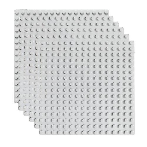 Plaques De Base En Briques De Construction, Paquet De 6 Bases De Construction Compatibles Avec Duplo, Mega Et Autres Briques De Grande Taille De Grandes Marques