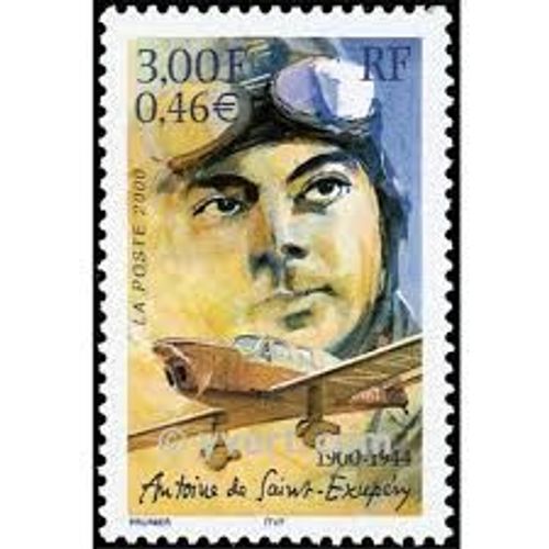 Centenaire De La Naissance D' Antoine De Saint-Exupéry Année 2000 N° 3337 Yvert Et Tellier Luxe