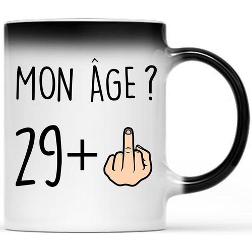Eryi-Cadeau D'anniversaire Drôle Et Original | Cadeau Pour Lui Ou Elle ¿ Tasse Magique Qui Change De Couleur Avec La Chaleur | Humour Avec Profanité | Cadeau Pour Homme Ou Femme (30)
