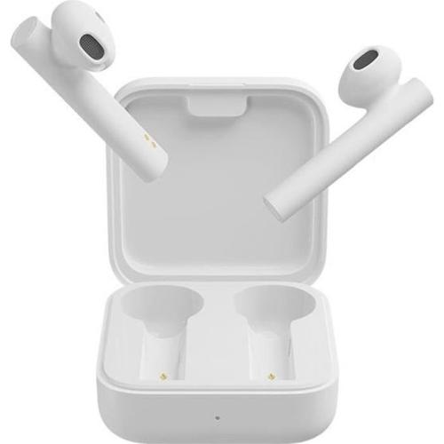 Xiaomi Écouteur Bluetooth AirDots 2 SE TWS - Mi True Wireless Earphones 2 Basic - Oreillette Bluetooth sans fil Casque - Blanc