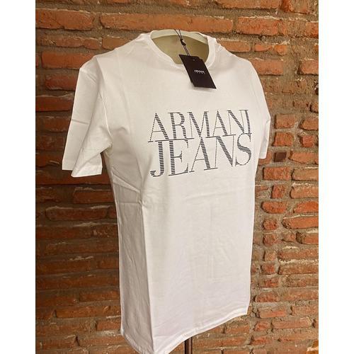T-Shirt Armani Jeans Blanc