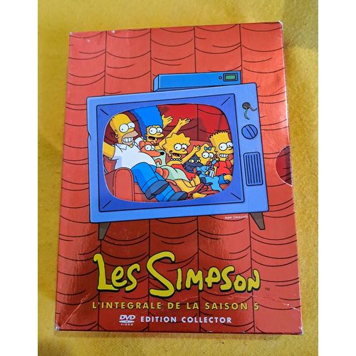 Dvd. Les Simpson, L'intégrale De La Saison 5