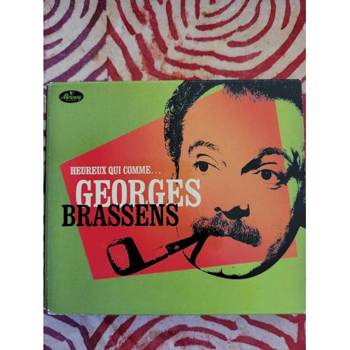 Coffret Georges Brassens Heureux Qui Comme ... 2 Cd + 1 Dvd