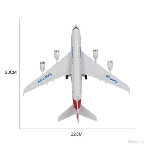 Modèle D'avion 1:100 Avec Son Léger, Jouet Pour Enfants Et Adultes, Pour-Générique