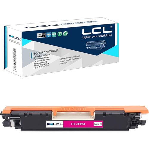ERYI-Cartouche De Toner Remanufacturée 130A Cf353A (1-Pack Magenta) Remplacement Pour Hp Color Laserjet Pro Mfp M176 M176Fn M177 M177Fw M176N