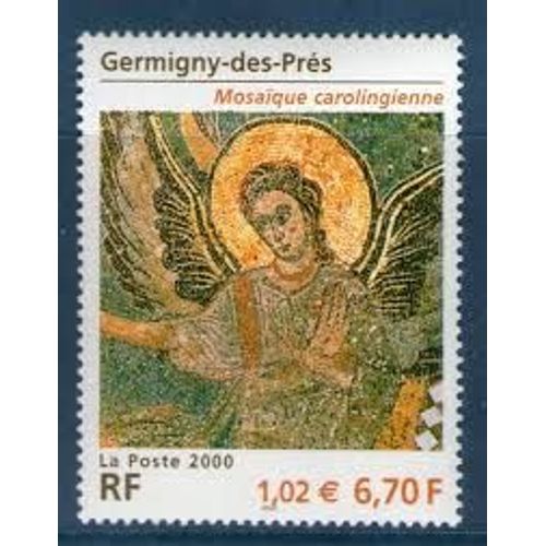 Art : Mosaïque Carolingienne Du 9ème Siècle À Germigny-Les-Prés (Loiret) Année 2000 N° 3358 Yvert Et Tellier Luxe