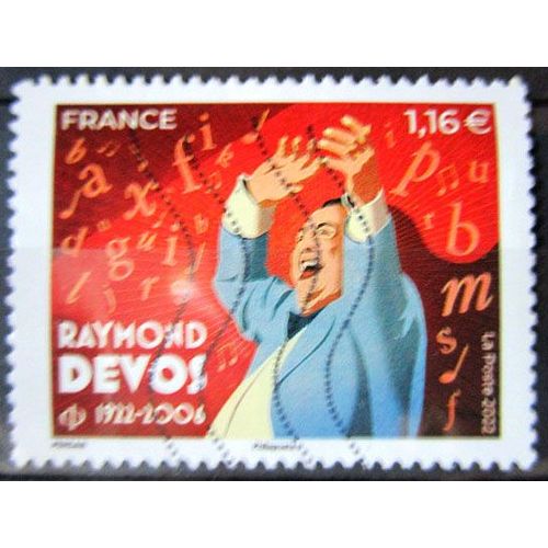2022. F5639: Centenaire De La Naissance De Raymond Devos.