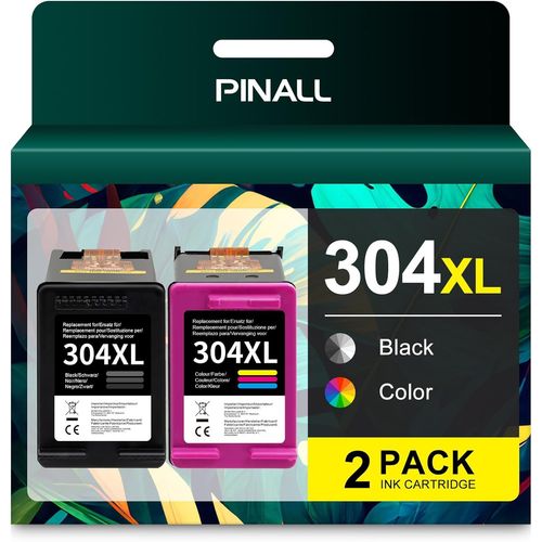 ERYI-304 Xl Noir Et Couleur D'Encre Remplacement Pour Cartouche Hp 304 Xl Pour Hp Deskjet 3760 2620 2625 2630 2635 2655 Envy 5010 5020 5030 5032
