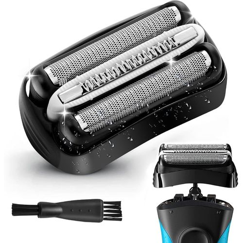 ERYI-32B Têtes De Rechange Pour Grille Rasoir Braun Serie 3 Tête De Rasoirs De Remplacement Électrique Pour Hommes Compatible Avec Les Modèles 3000S, 3010S, 3040S, 3050Cc, 3070Cc, 3080S, 3090Cc (32B)