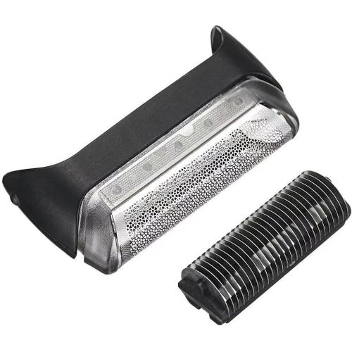 ERYI-2 Pièces Remplacement De Rasoir, Têtes De Rasoir Compatible Avec Braun Série 10B 1 190 180 170, Tête De Coupe Rasoir Rechange 10B/20B Noire Pour Rasoir