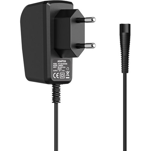 Eryi-12v Chargeur Pour Braun Rasoir Électrique Série 9 8 7 6 5 3 1, Remplacement Cordon D'alimentation, Câble Rasoir, Cordon De Recharge Pour Rasoir Braun, 3000s 3040s 790cc 9090cc 9095cc 190s Adapta