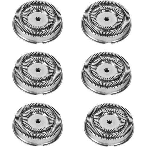 ERYI-6 Pack | Rechange Têtes De Rasoir Compatibles Avec Rasoir Électrique Xiaomi S500C S500 S300 Mjtxd01Sks