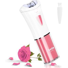 Eryi-Epilateur Electrique Femme Visage - Épilateur Facial Pour Femme Avec Lumière Led - Epilateur Electrique Femme Sans Fil,Épilateur Électrique Pour Visage, Jambes, Aisselles, Bikini - Lady Shaver R