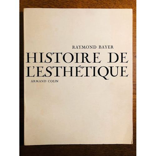 Histoire De L'esthétique