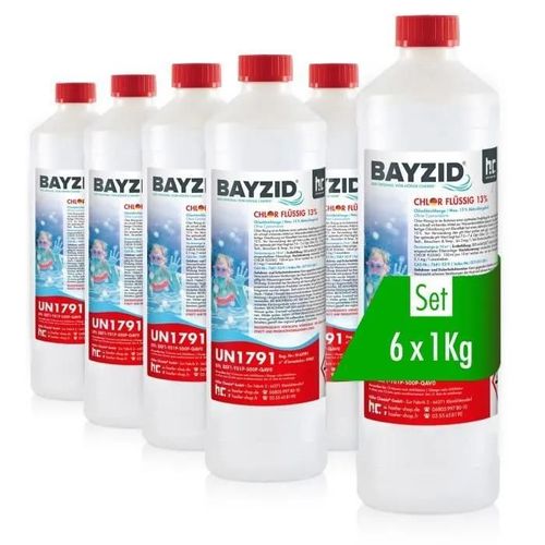 Chlore choc liquide 6x1kg