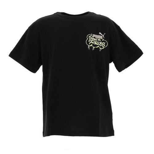 Tee Shirt Manches Courtes Puma Mid90s Graphic Tee I Noir 164 Cm