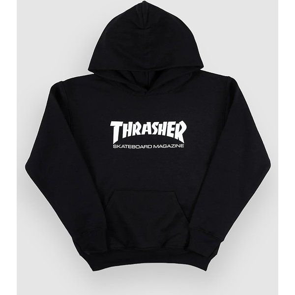 Thrasher Skate Mag Kids Sweat À Capuche Noir