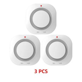 YUPA ¿ détecteur de fumée sans fil 433MHz, Protection incendie, alarme domestique pour le bureau et la maison, système d'alarme de sécurité pour pompiers PA-441-3PCS