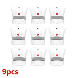 CPVAN-Détecteur de fumée indépendant, alarme incendie, détecteur de flamme, capteur de fumée, sécurité à domicile, protection du son 85db, batterie de 5 ans-9 smoke detector