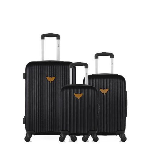 LPB LUGGAGE - Lot de 3 - Valise weekend, valise cabine et valise cabine XXS AGATA