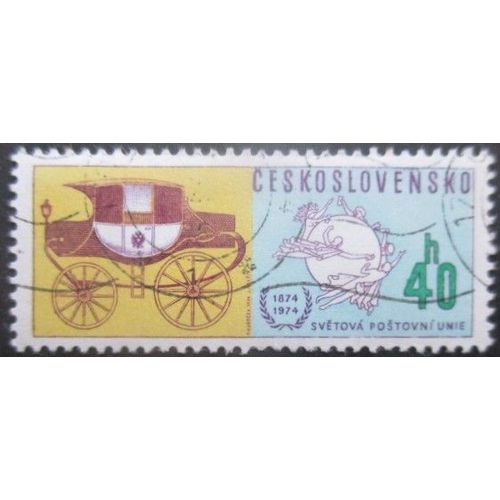 Tchecoslovaquie N°2068 Upu Oblitéré