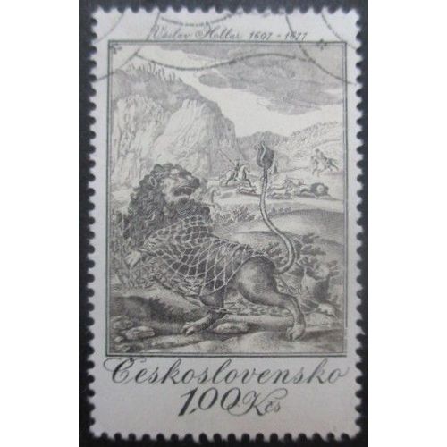 Tchecoslovaquie N°2084 Scène De Chasse Oblitéré