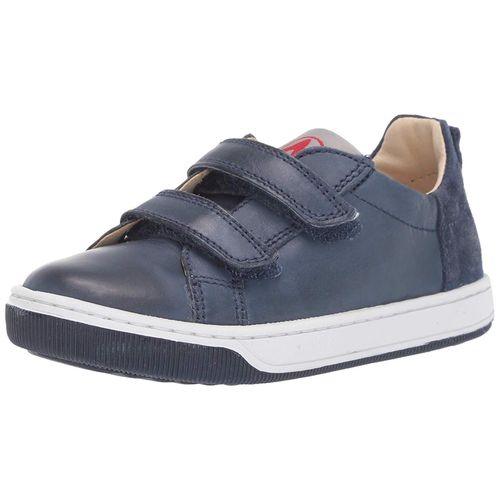 Baskets En Cuir Et Suède Caleb Vl Marine - 30