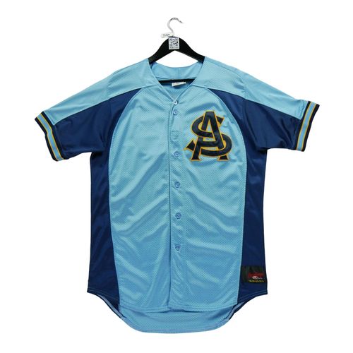 Reconditionné - Maillot Homme Baseball Bleu - Taille L - Homme - Bleu