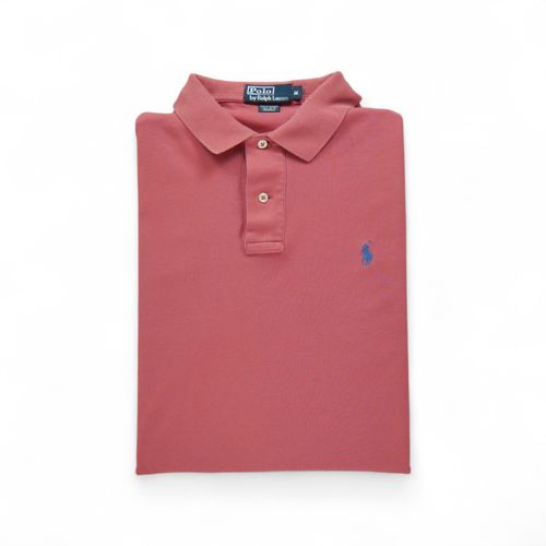 Reconditionné - Polo Manches Courtes Homme Rose - Taille M - Homme - Rose