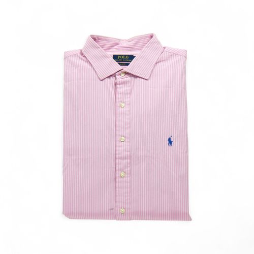Reconditionné - Chemise Classiques Homme À Rayures - Taille 2xl - Homme - Rose