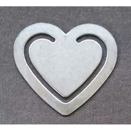 Coeur Marque Page En Métal