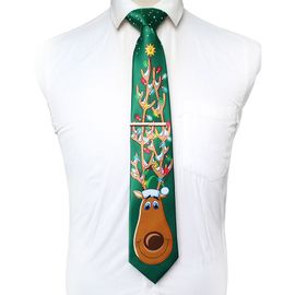 Cravates De Noël Pour Hommes,9cm,En Soie Rouge,De Bonne Qualité,Imprimées,Ensembles De Pinces À Cravate,Cadeau De Fête,De Mariage,De Festival