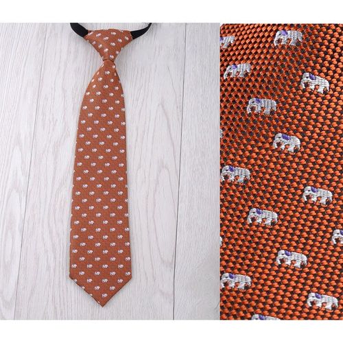Cravate En Soie Avec Dessin Pour Garçons Et Enfants,Rayée,Élastique,Couleur Unie,Accessoires De Fête De Mariage,Nouvelle Mode